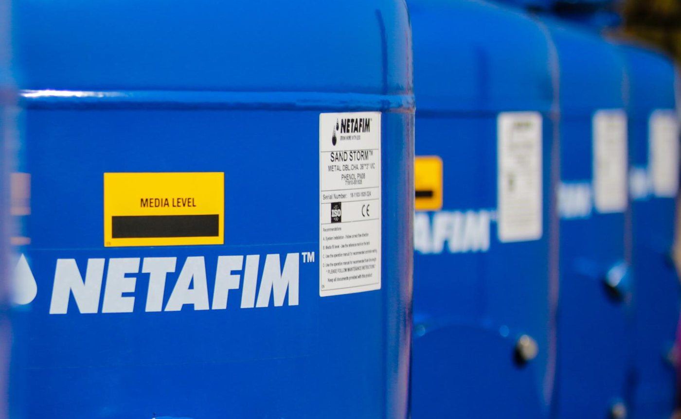 Batería de filtros de arena Netafim