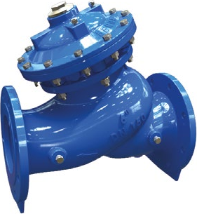 Válvula de control Bermad para redes de agua